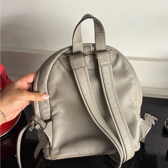 Michael Kors Beige Studded Backpack - Picture 4 of 4